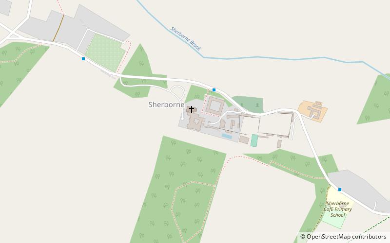 Sherborne House location map