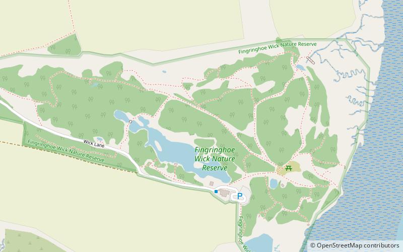 Fingringhoe Wick location map