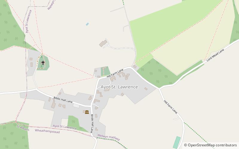 The Brocket Arms location map