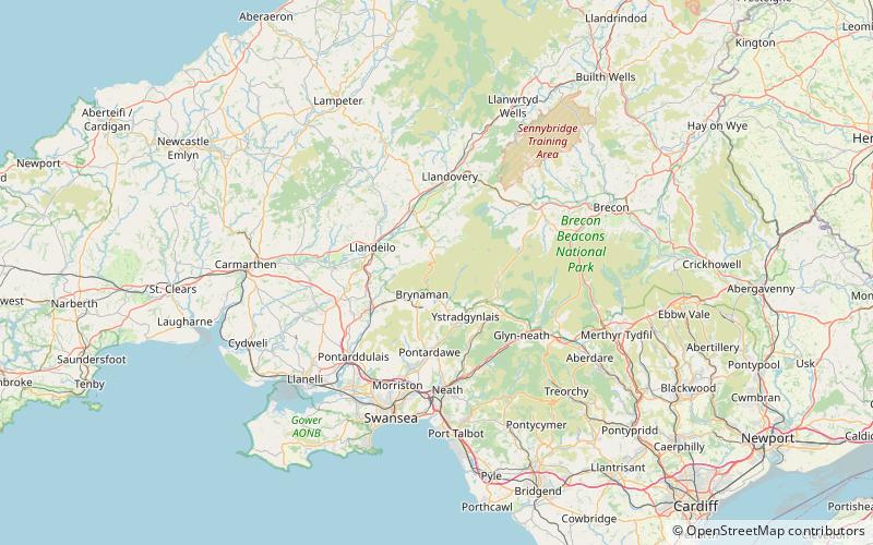 Garreg Lwyd location map