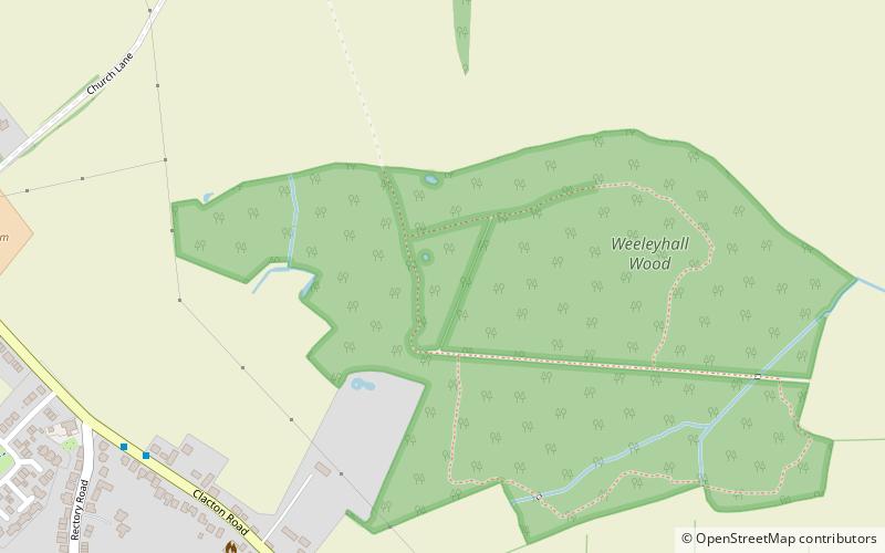 Weeleyhall Wood location map