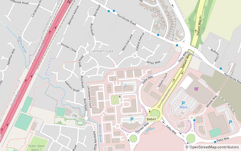 South West Snooker Academy location map