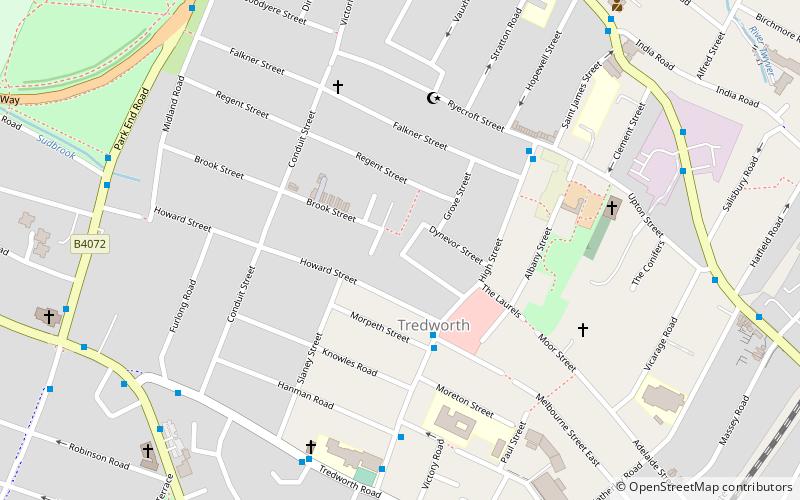 Barton Street location map