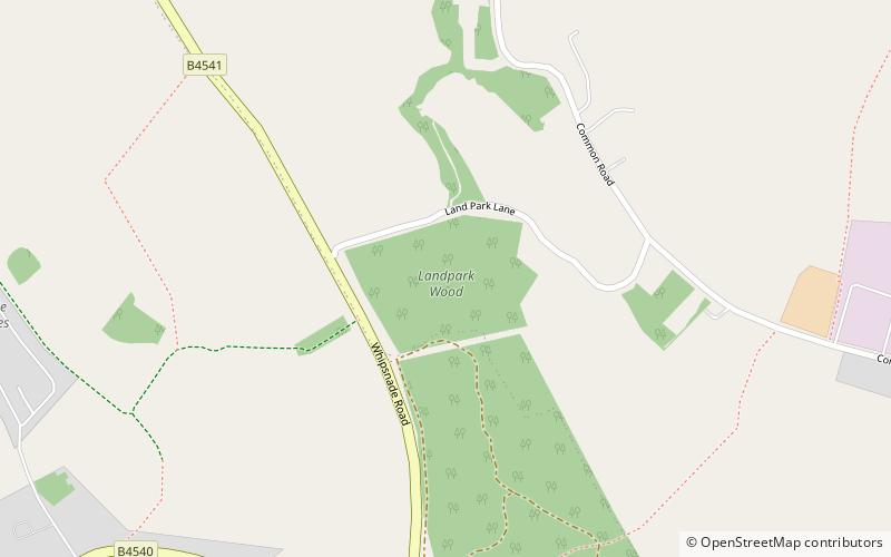 Landpark Wood location map
