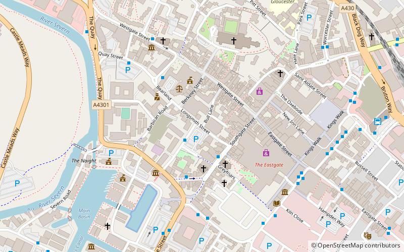 Longsmith Street location map