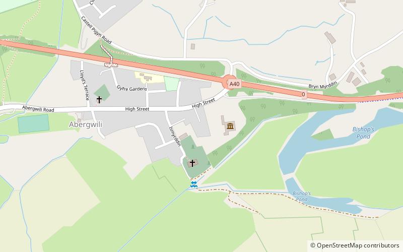 carmarthen county museum location map