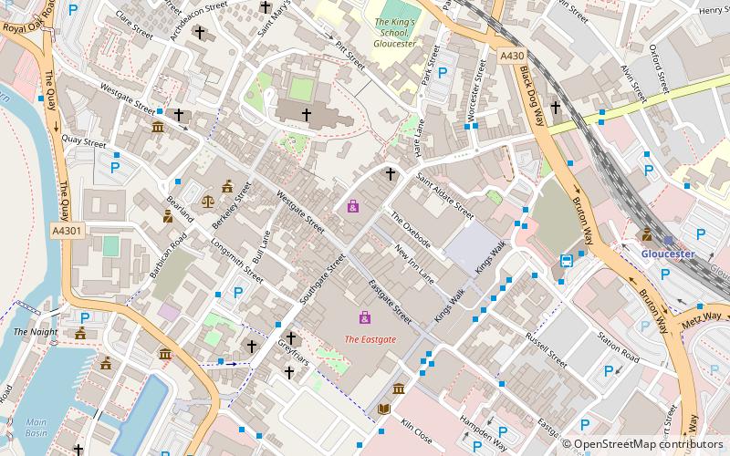 Northgate Street location map