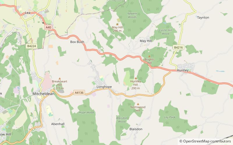 Hobbs Quarry SSSI location map