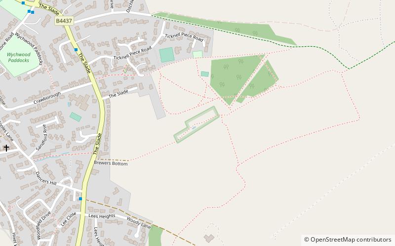 Blenheim Farm location map