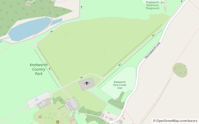 Lytton Mausoleum location map