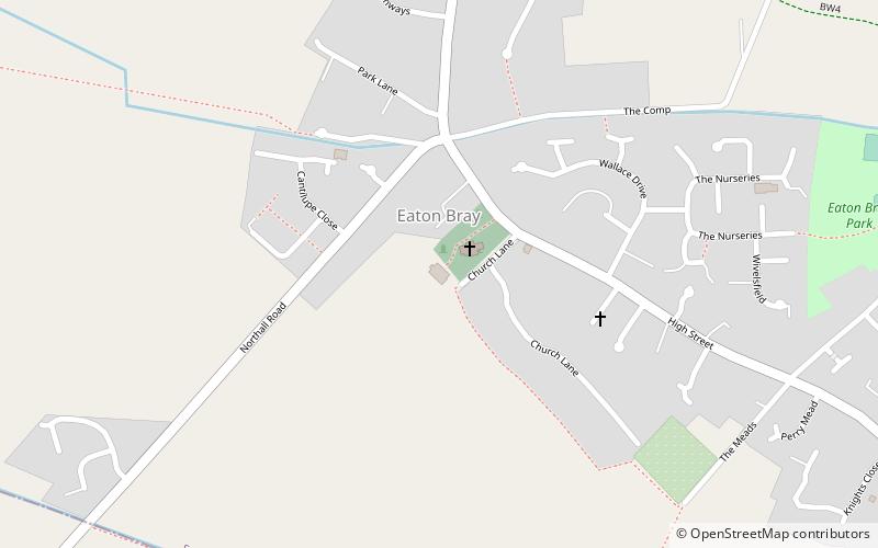 Eaton Bray Village Hall location map