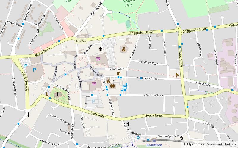 Braintree District Museum location map