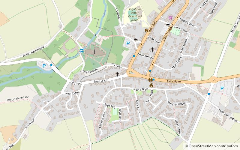 Porth-y-Tŵr location map