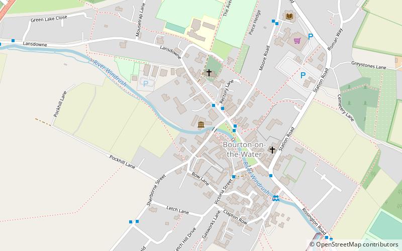 Cotswold Motoring Museum location map