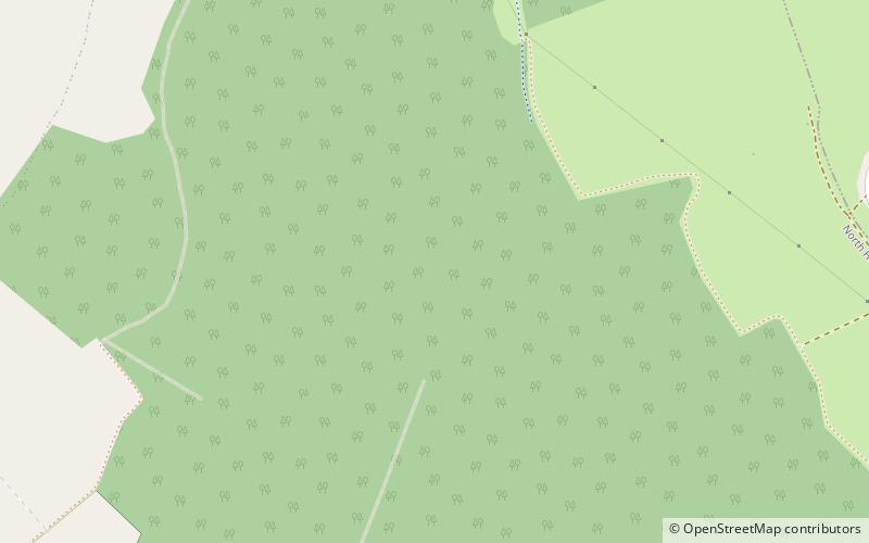 Knebworth Woods location map