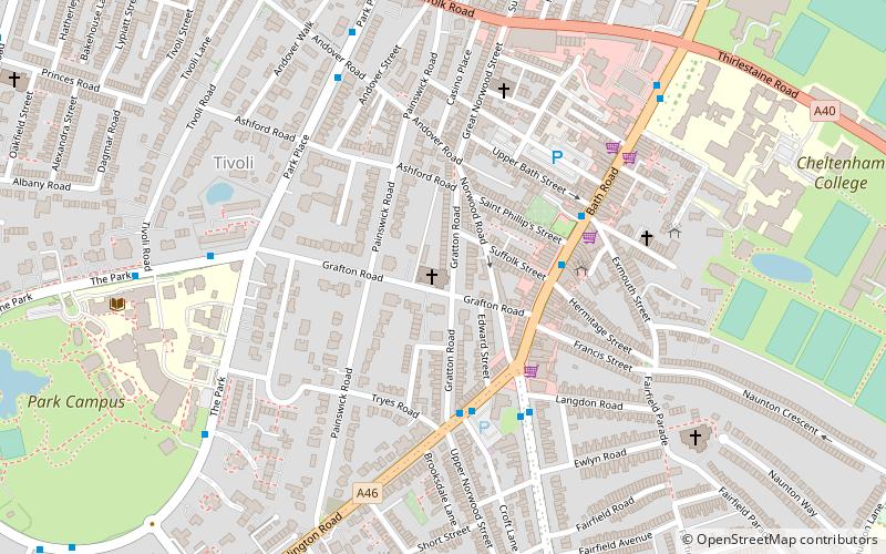 St Philip and St James Church location map