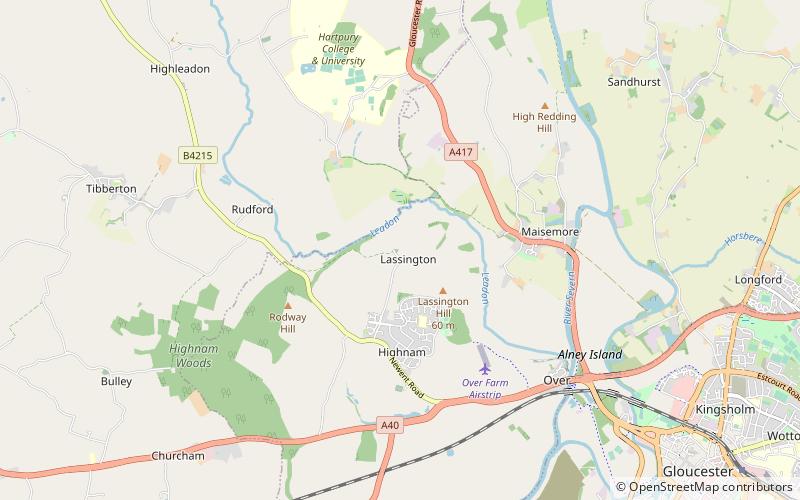 St Oswald's Church location map