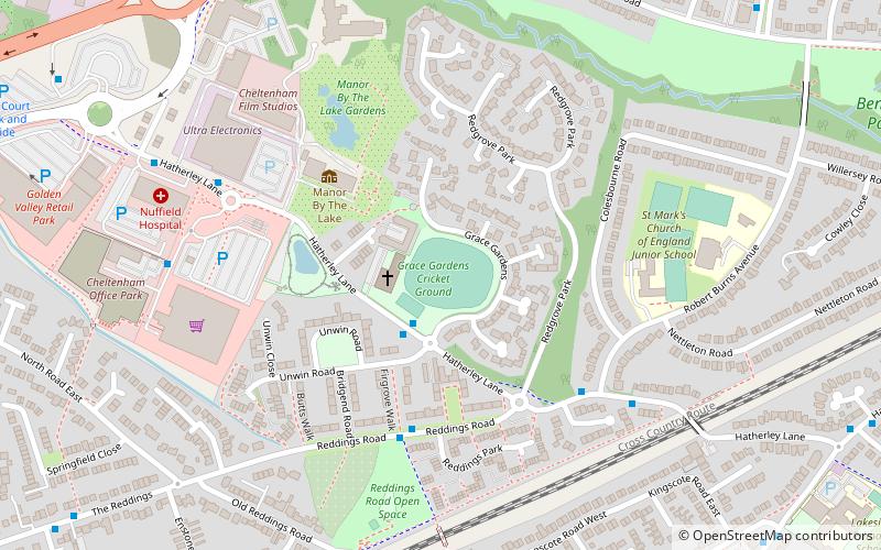 dowty arle court cheltenham location map