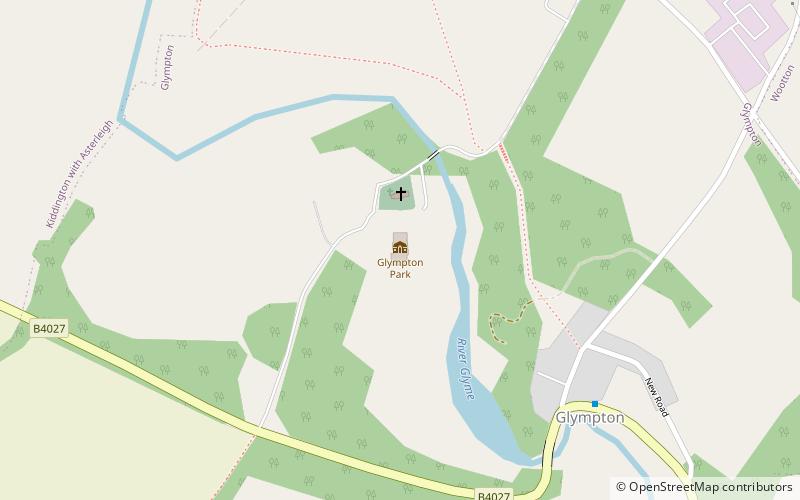 glympton park location map
