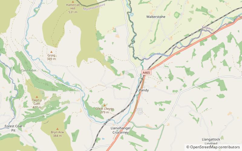 Trewyn Farm barn location map