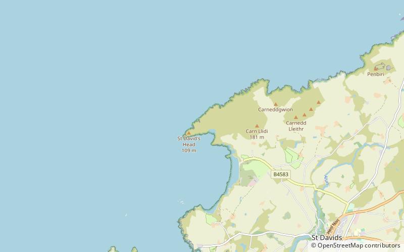 Coetan Arthur location map