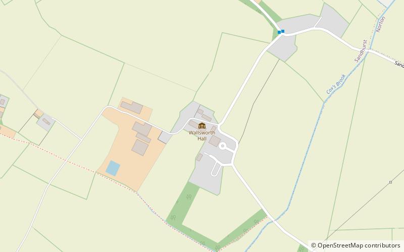 Wallsworth Hall location map