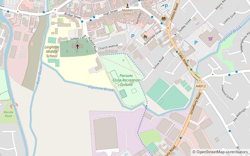 Parsons Close Recreation Ground location map