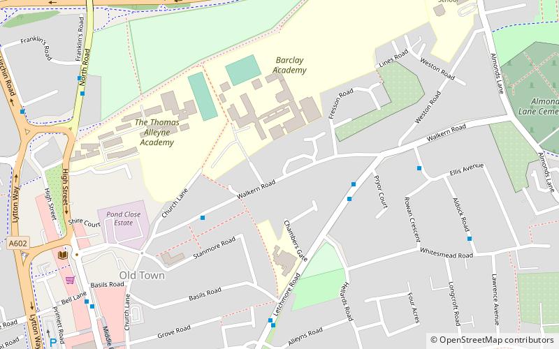 Barclay Academy location map