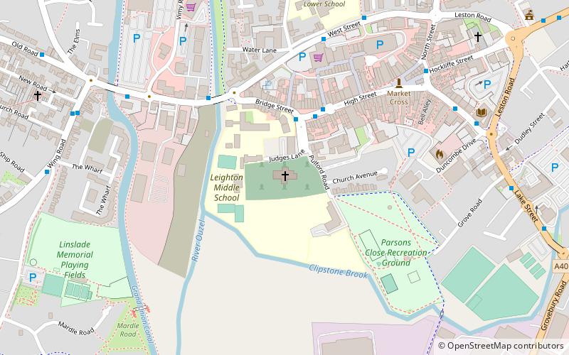 Church of All Saints location map