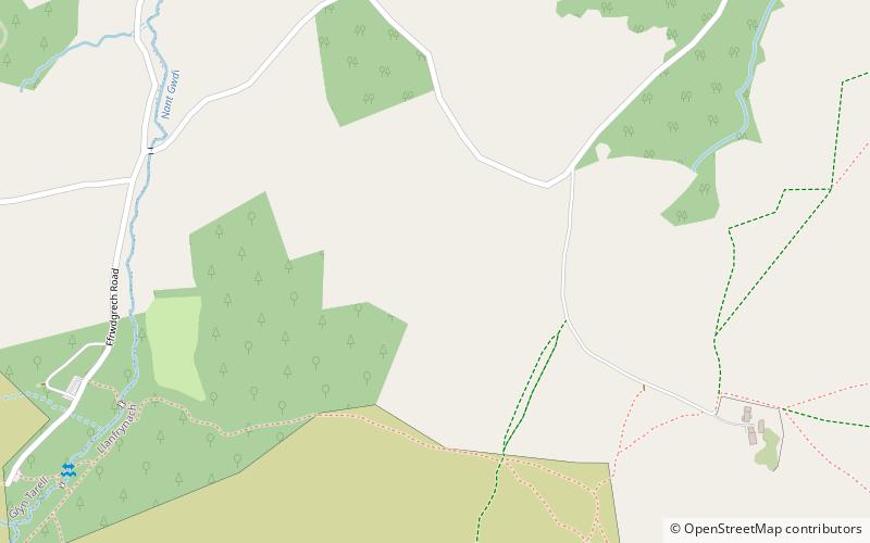 Brecon-Beacons-Nationalpark location map