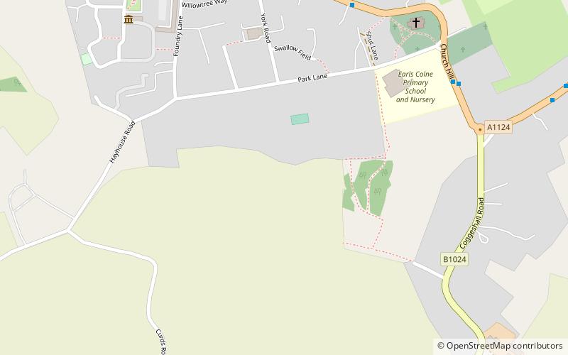 Brickfield and Long Meadow location map