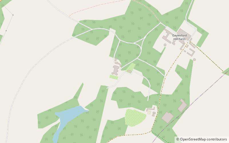 Daylesford House location map