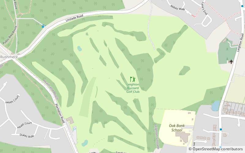 Leighton Buzzard Golf Club location map