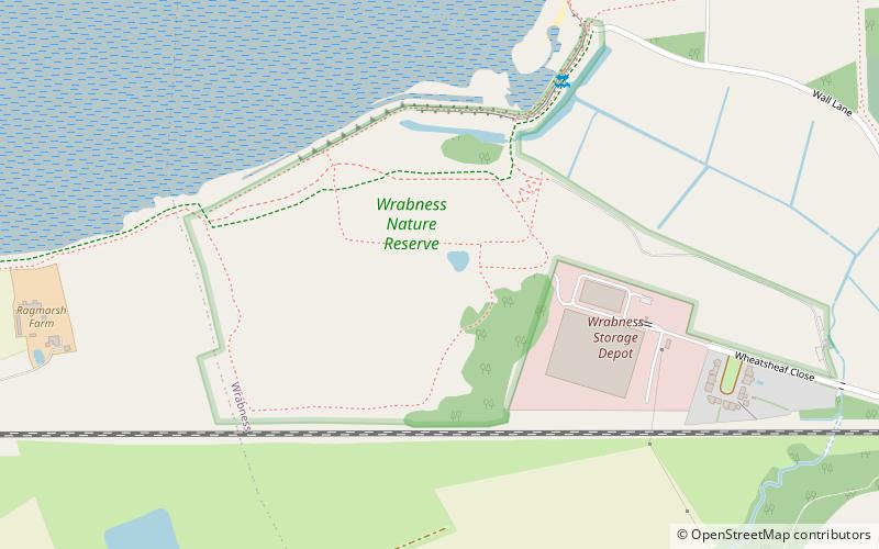 Wrabness Nature Reserve location map