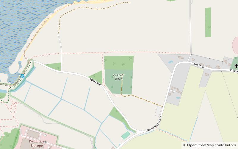Oakfield Wood location map