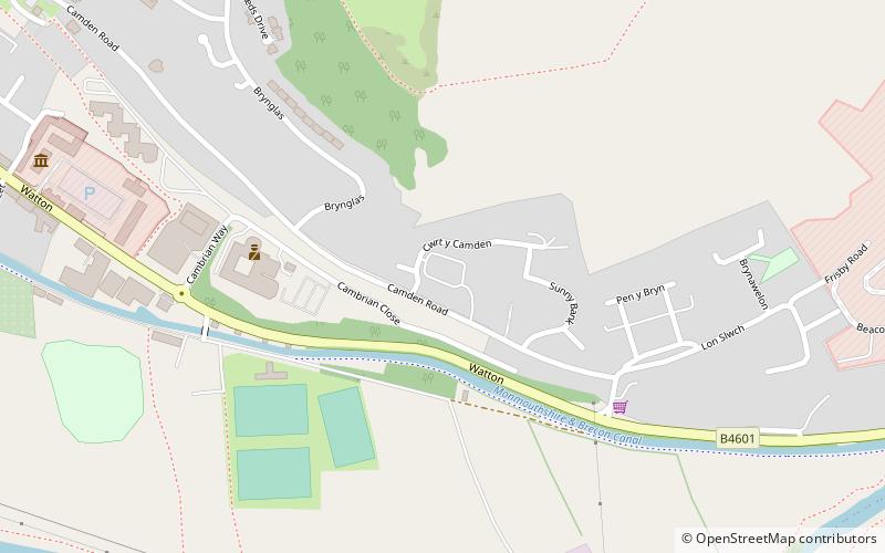 Brecon Congregational Memorial College location map