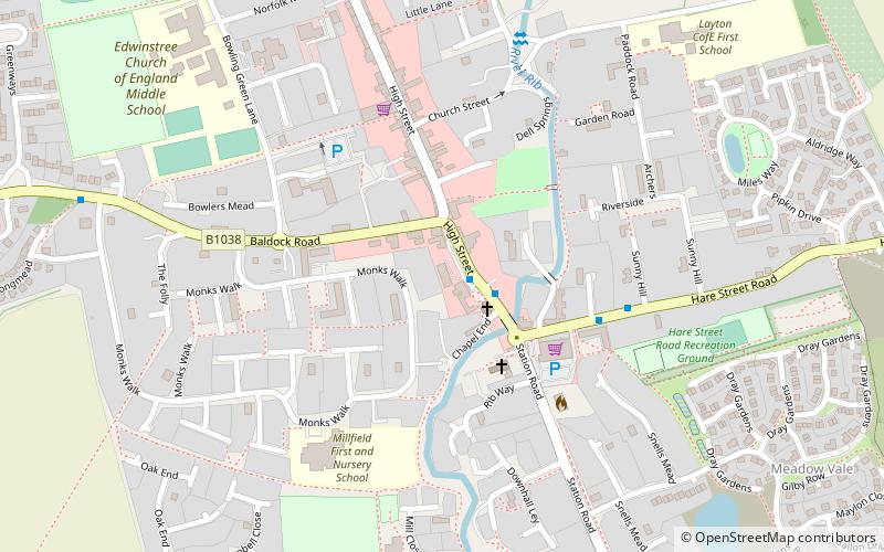 Buntingford Manor House location map