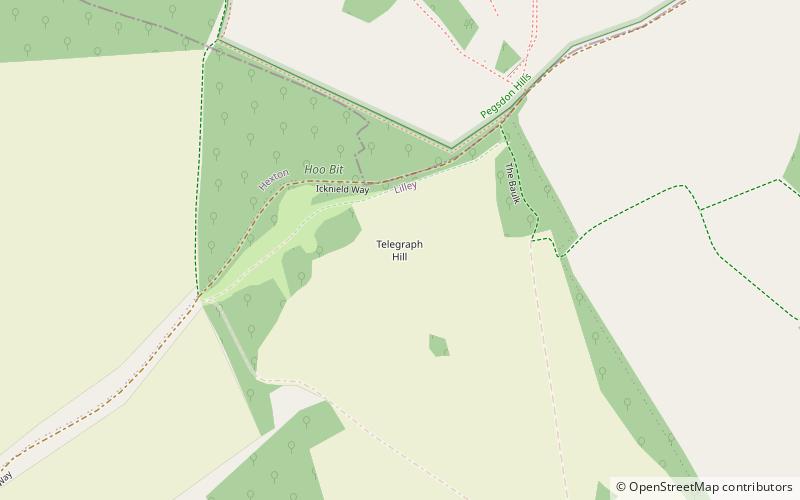 Telegraph Hill location map