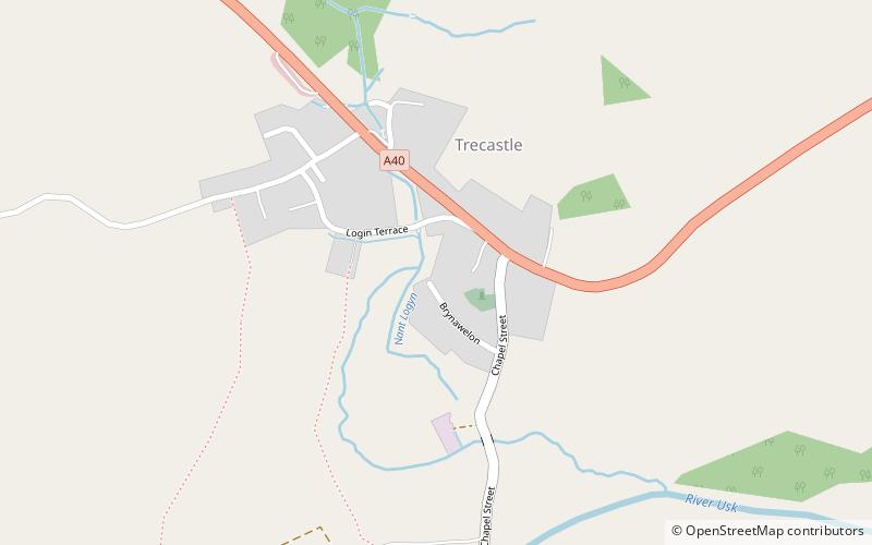 Castle Tump location map