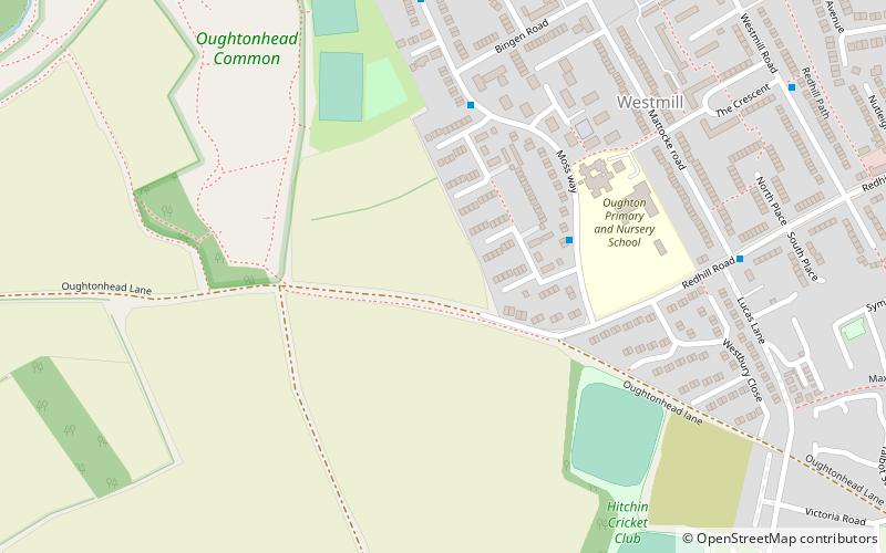Oughtonhead Lane location map