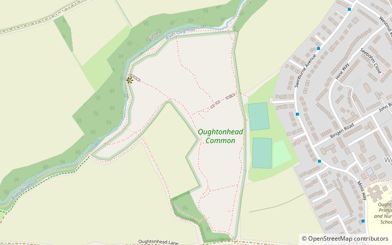 Oughtonhead Common location map