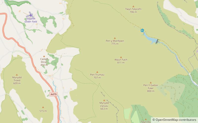 ewyas harold meadows location map