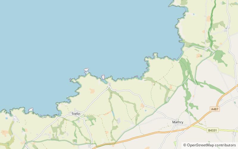 Carreg Samson location map