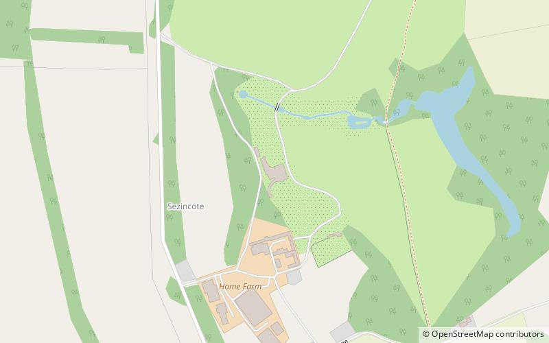 Sezincote House location map