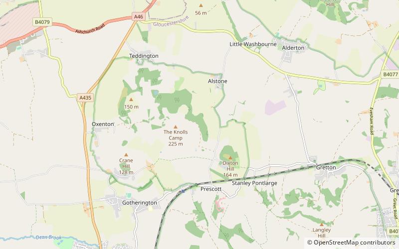 Dixton Wood location map