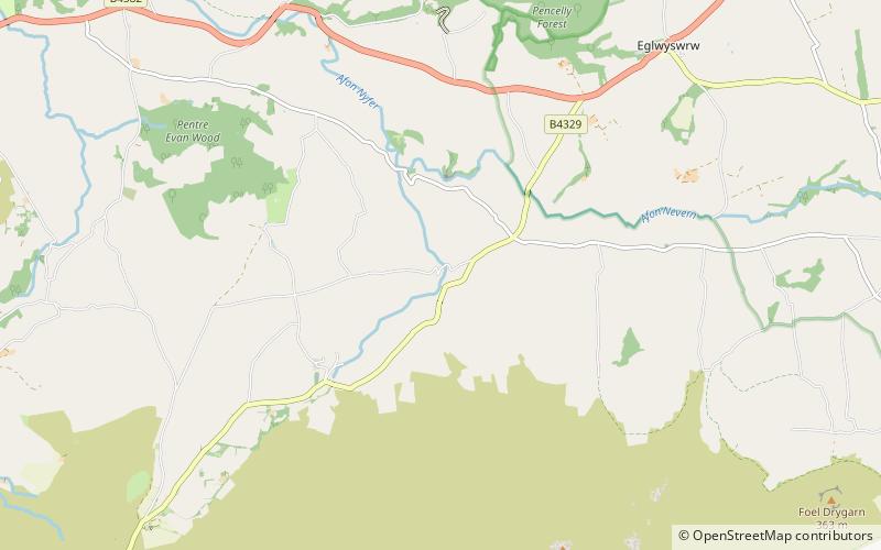 craig rhos y felin park narodowy pembrokeshire coast location map