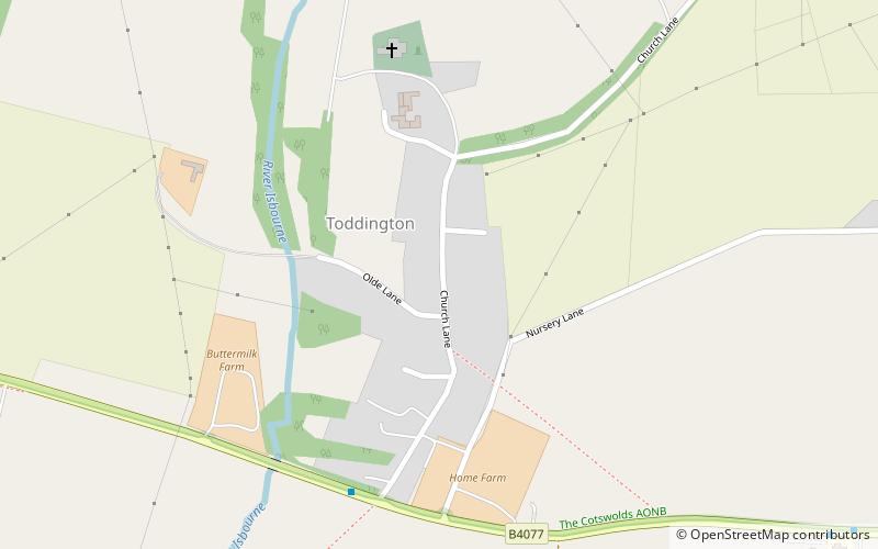 North Gloucestershire Railway Toddington Narrow Gauge location map