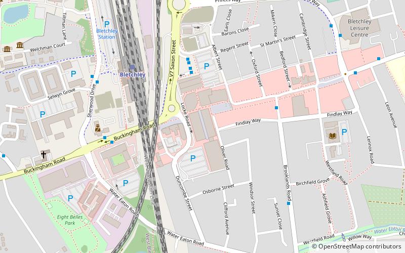 The Brunel Shopping Centre location map