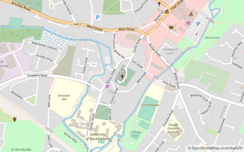 St Peter and St Paul location map