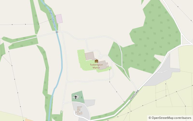 Toddington Manor location map